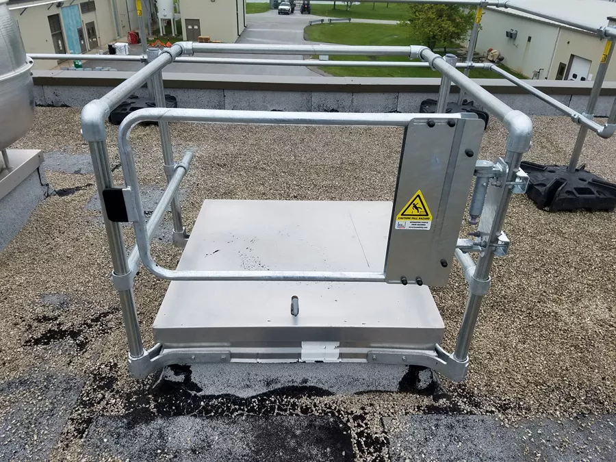 KeeHatch roof railing system
