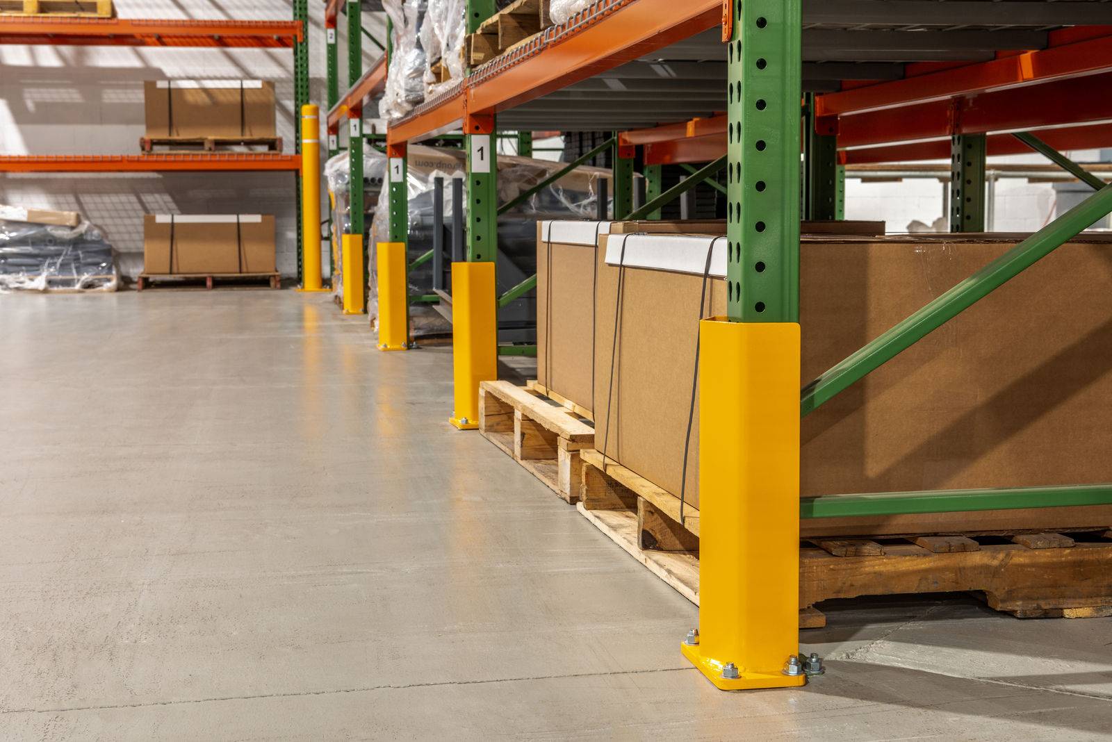 Protection de la circulation dans les entrepôts