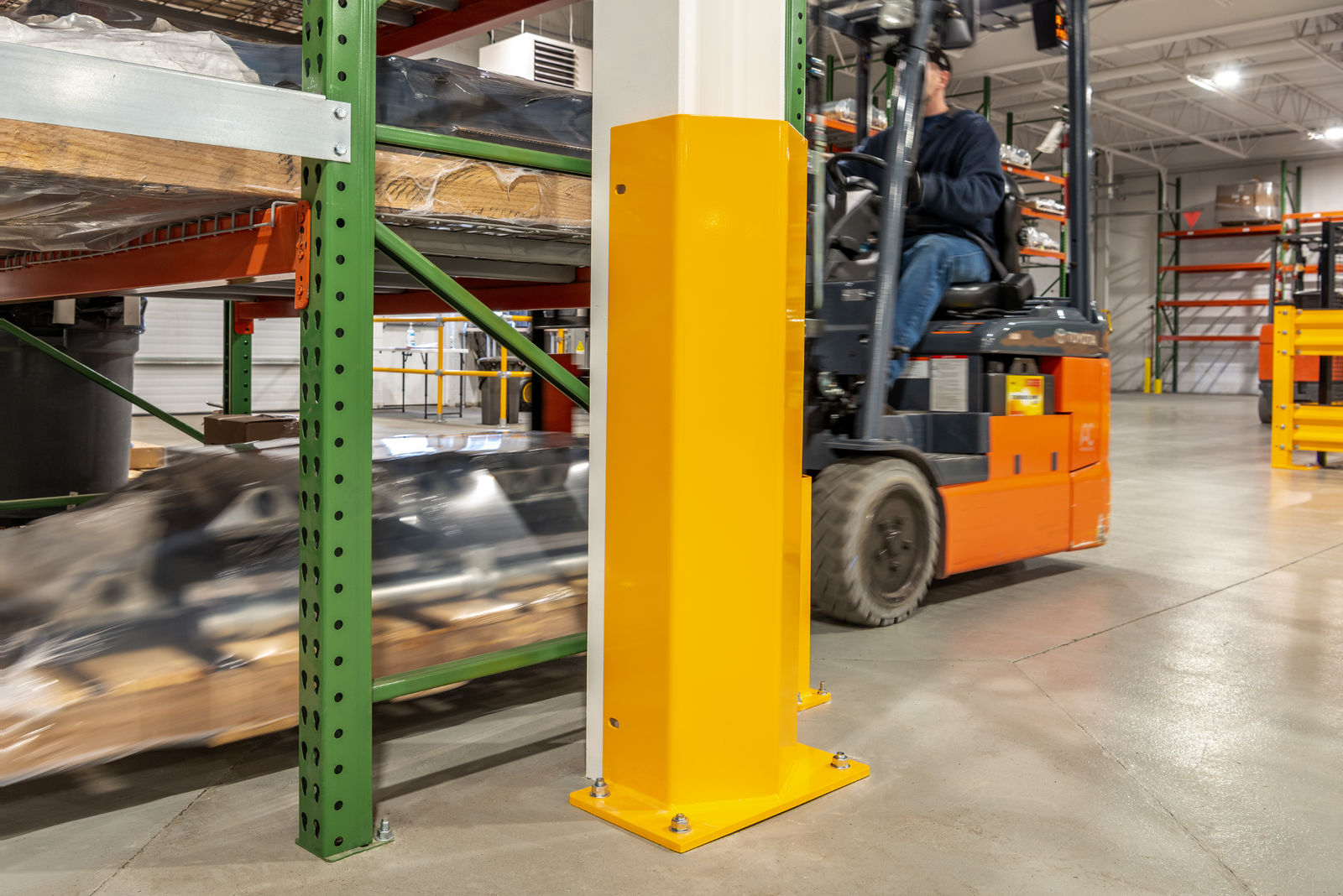 Protection de la circulation dans les entrepôts