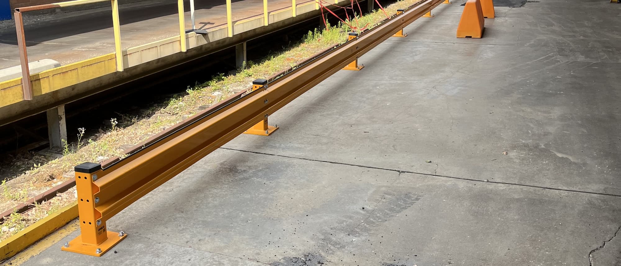 Protection de la circulation dans les entrepôts / Barrière de sécurité