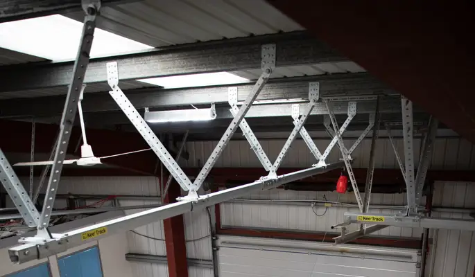 Toit Permanent Passerelle de toit avec garde-corps intégré Kee Walk® - Kee Safety