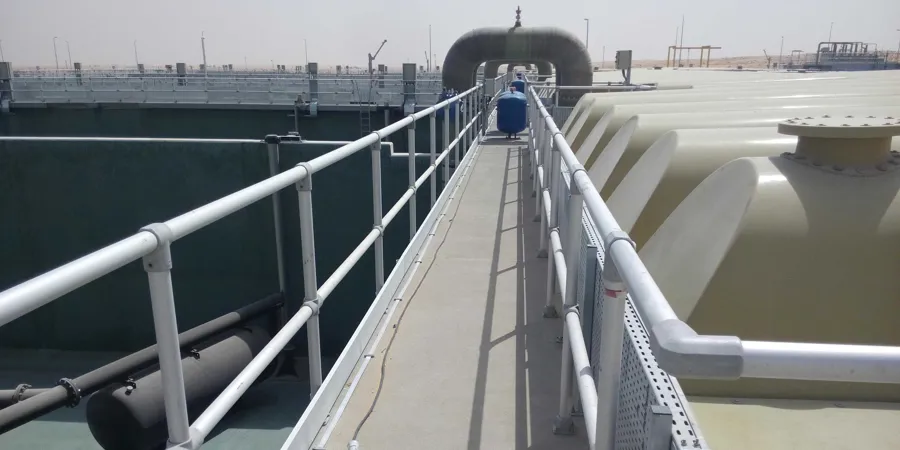 Safety Railings For Saja'a STP